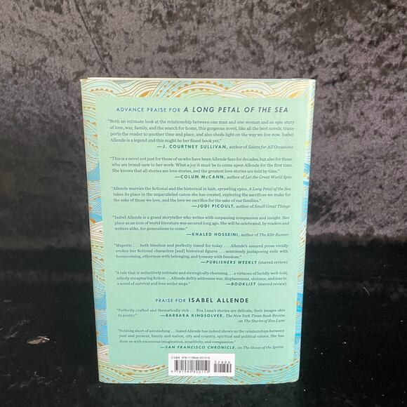 A Long Petal of the Sea by Isabel Allende | 2020 | Historical Romance - Picture 10 of 15
